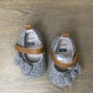 Carter’s- NB baby shoes